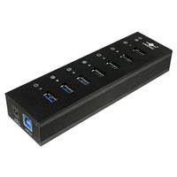 Vantec 7-Port USB 3.1 Aluminum Hub with Premium Power Adapter