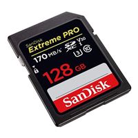 SanDisk 128GB Extreme Pro SDXC Class 10/UHS-3/ V30 Flash Memory Card