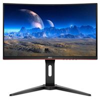 AOC 68.58 cm (27-inch) Curved 1700R Gaming Monitor with HDMIx2/VGA Port/ Display Port, Full HD, Free Sync,144Hz, 1ms, Tilt Adjustment, Swivel  Adjustment, Height Adjustment - C27G1 (Black) : : Computers &  Accessories