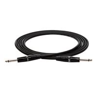 Hosa Technology 1/4&quot; TS Male to 1/4&quot; TS Male Instrument Cable 5 ft. - Black