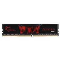 G.Skill Aegis Series 8GB (1 x 8GB) DDR4-3000 PC4-24000 CL16 Single Channel Desktop Memory Module F4-3000C16S-8GISB - Black/Red