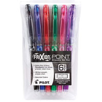Pilot frixion eras Gel fn asst 6pk 46524 (072838465245)
