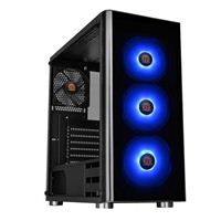 Thermaltake V200 RGB Tempered Glass ATX Mid-Tower Computer Case - Black