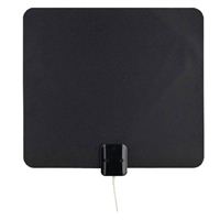 Audiovox Electronics Amplified Ultra-Thin Multi-Directional HDTV Antenna w/ Built-in Signal Meter