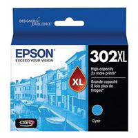 Epson T302XL220 Claria Premium High-Capacity Ink Cartridge - Cyan