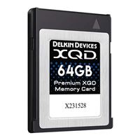 Delkin Devices 64GB Premium XQD Card Flash Memory Card