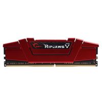 G.Skill Ripjaws V Series 8GB (1 x 8GB) DDR4-2666 PC4-21300 CL20 Single Channel Desktop Memory Module 2666C19S-8GVR - Red