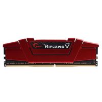 G.Skill Ripjaws V Series 8GB (1 x 8GB) DDR4-2666 PC4-21300 CL20 Single Channel Desktop Memory Module F4-2666C19S-8GVR - Red