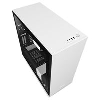  H710i Tempered Glass ATX Mid Tower Computer Case - White