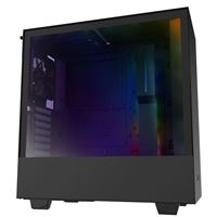 NZXT H510i Tempered Glass ATX Mid-Tower Computer Case - Black