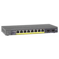 NETGEAR ProSAFE GS110TP 8-port Managed Gigabit Ethernet Smart Switch w/ 2 x Gigabit SFP Uplinks