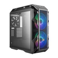 Cooler Master H500M MasterCase Tempered Glass eATX Mid-Tower Desktop Computer Case (Refurbished) - Black