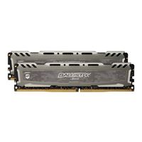 Crucial Ballistix Sport LT 16GB 2 x 8GB DDR4-3200 PC4-25600 CL16 Dual Channel Desktop Memory Kit BLS2K8G4D32AESB - Gray