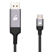 IOGear USB 3.1 (Gen 2 Type-C) Male to DisplayPort 1.4 Male 5K Cable 6.6 ft - Black