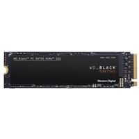 WD Black SN750 500GB SSD 3D V-NAND PCIe NVMe Gen 3 x 4 M.2 2280 Internal Solid State Drive