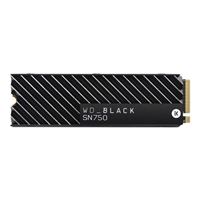 WD Black SN750 1TB with Heatsink M.2 NVMe Interface PCIe 3.0 x4 Internal Solid State Drive with 3D TLC NAND (WDS100T3XHC)