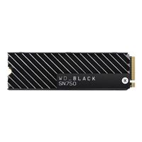 WD Black SN750 1TB SSD 3D V-NAND PCIe NVMe Gen 3 x 4 M.2 2280 Internal Solid State Drive w/ Heatsink