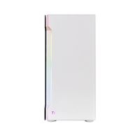 Thermaltake H200 TG RGB Snow ATX Mid-Tower Computer Case with Tempered Glass - White