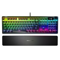 SteelSeries APEX 7 Mechanical Gaming Keyboard QX2 Blue Switch - Black