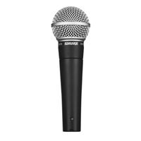 Shure SM58-LC XLR Dynamic Vocal Microphone - Black