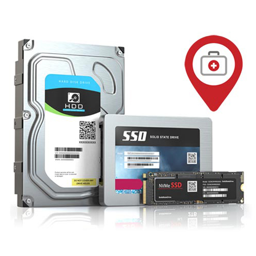  In-store Data Recovery Service under 1TB