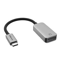 EZQuest Inc. USB-C to HDMI 4K 60Hz 8.5 in. Adapter - Space Gray Sleeves/ Black Cable