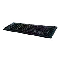Logitech G G915 Wireless Mechanical Gaming Keyboard (Clicky), Black