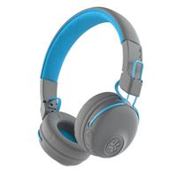 JLab JBuddies Studio Wireless Bluetooth On-Ear Headphones - Blue/Gray