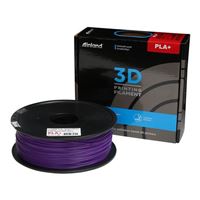 Inland 1.75mm PLA+ 3D Printer Filament 1.0 kg (2.2 lbs.) Spool - Purple