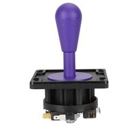 Baolian 8-Way Bat Top Joystick with 75g Medium Touch Micro Switches - Purple