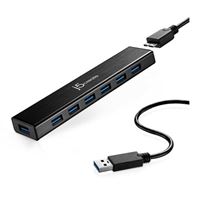 j5create JUH377NP USB 3.0 7-Port HUB