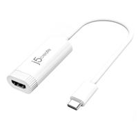 j5create USB (Type-C) Male to HDMI Female 4K Adapter 5.7 in. - White