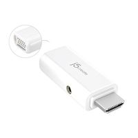 j5create USB 2.0 (Type-A) Male to VGA Female Display Adapter 3.3 ft - Gray  - Micro Center