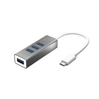 Aceele USB C Hub 4 Ports, Aluminum USB C to USB Hub with 2ft