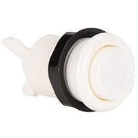 Baolian Concave Button - White