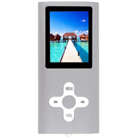 Inland 8GB MP3/MP4 Player - Silver