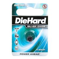 Dorcy DieHard SR364 1 Volt Silver Oxide Button Cell Battery - 1 pack