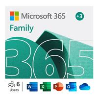 Microsoft 365 Family - 15 Month Subscription with qualifying purchase, Up to 6 People