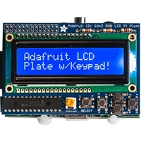 Adafruit Industries 16x2 LCD + Keypad Kit for Raspberry Pi - Blue/White
