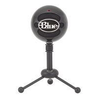 Blue Snowball USB Condenser Microphone - Black