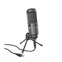 Audio-Technica AT2020USB+ Pro Cardioid Condenser USB Microphone - Black