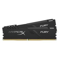 HyperX Fury 16GB 2 x 8GB DDR4-3200 PC4-25600 CL16 Dual Channel Desktop Memory Kit HX432C16FB3K216 - Black
