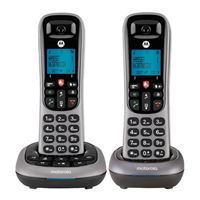 Motorola CD4012 Cordless Telephone - 2 Pack