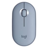 Logitech Pebble M350 Wireless Mouse - Blue Gray