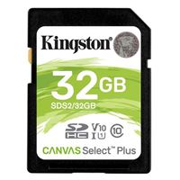 Kingston 32GB Canvas Select Plus SDHC Class 10/ UHS-1 Flash Memory...
