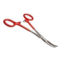 Aven Curved 6in w/Plastic Coated Handle Hemostat