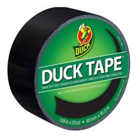 Duck Brand Color Duck Tape 1.88 in. X 60 ft. - Black
