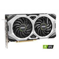 Msi Geforce Rtx 60 Super Ventus Gp Overclocked Dual Fan 8gb Gddr6 Pcie 3 0 Graphics Card Micro Center