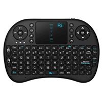 Rii Mini Clavier K01X1 sans Fil(AZERTY) 2,4 Ghz avec Touchpad pour