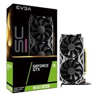 EVGA GeForce GTX 1650 Super SC Ultra Gaming Dual-Fan 4GB GDDR6 PCIe 3.0 Graphics Card